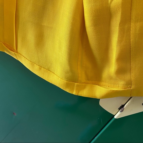 Vintage Christian Dior Sunshine Yellow Blazer - Picture 6 of 10
